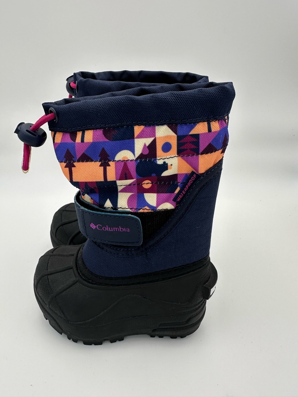Columbia Little Kids Powderbug Plus II Snow Boots Size 5 - Picture 6 of 11